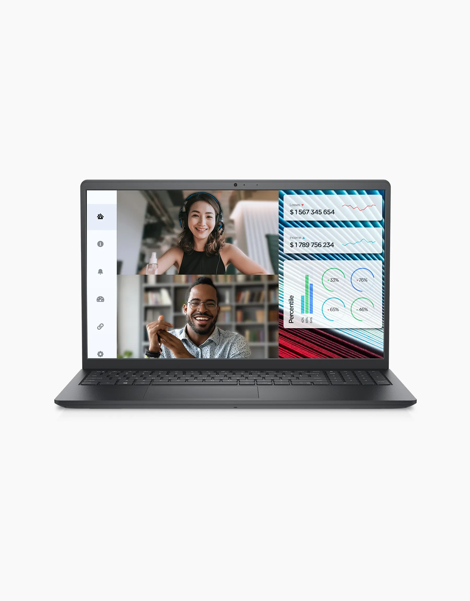 Dell Vostro 3520 Laptop - Intel Core i3-1215U, 8GB, 512GB SSD, 15.6", DOS