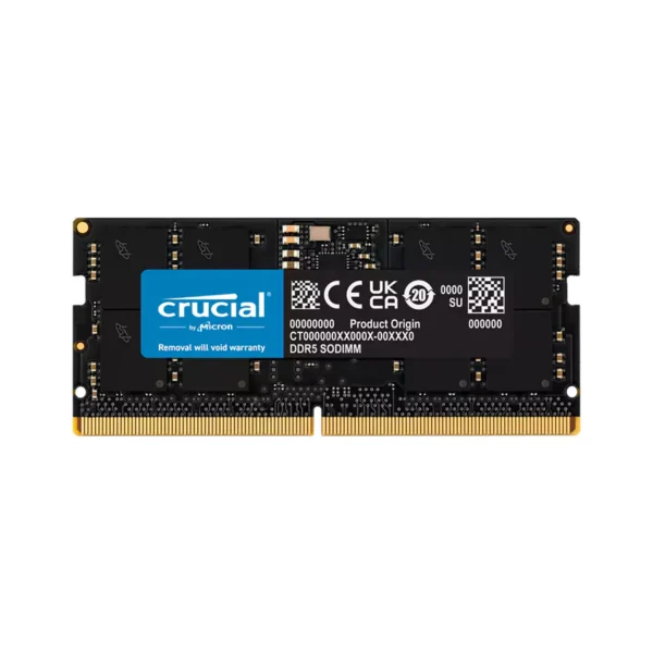Crucial 16GB 4800 MHz DDR5 Laptop RAM - CT16G48C40S5