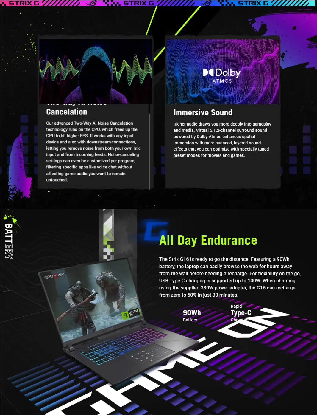 ASUS ROG Strix G16 G614JVR N3044W 3