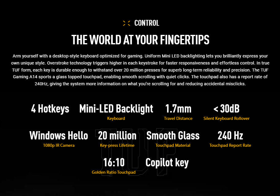 asus tuf gaming a14 2024 13