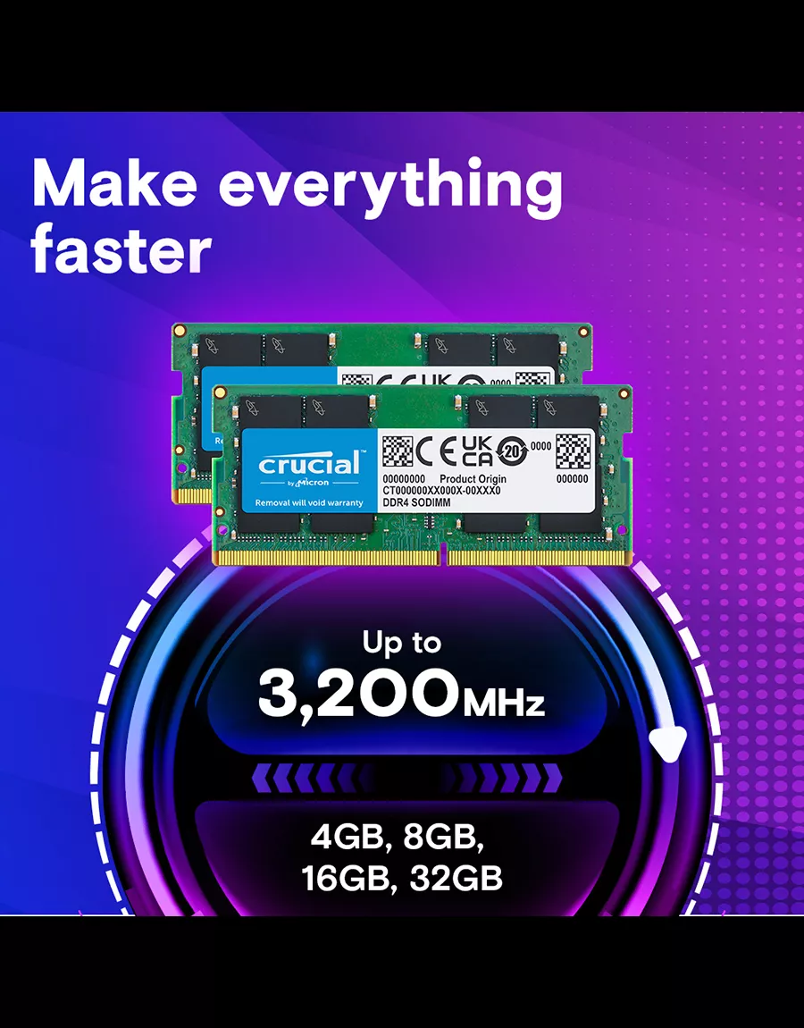 Crucial 8GB 3200