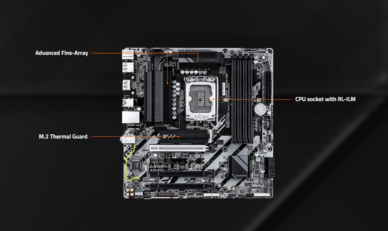 GIGABYTE B860M DS3H DDR5