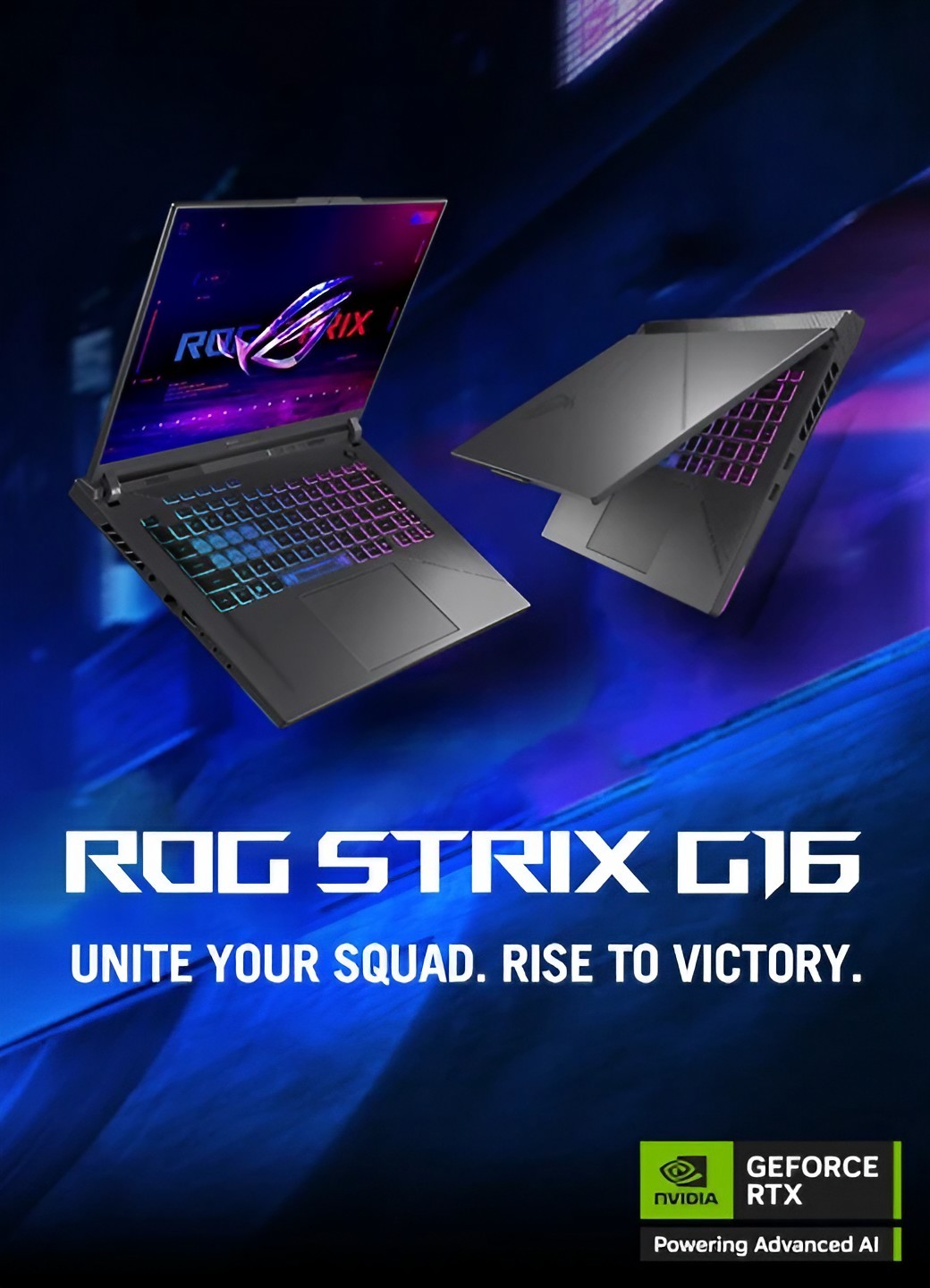 ASUS ROG Strix G16 G614PR-RV009W Landingpage