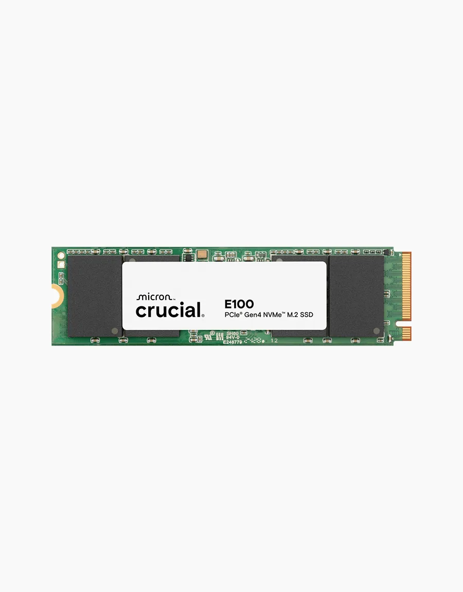 Crucial E100 1TB PCIe Gen4 NVMe M.2 SSD