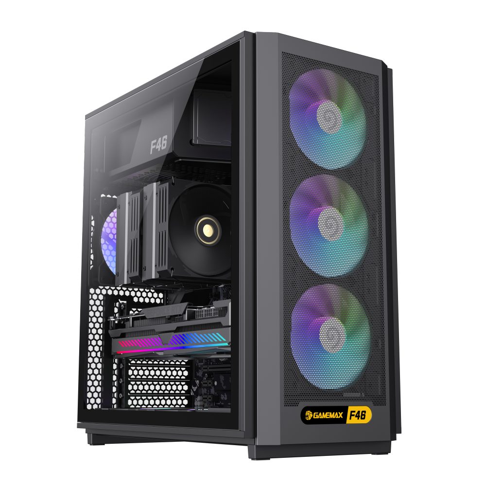 GAMEMAX F46 BK ATX Gaming Case