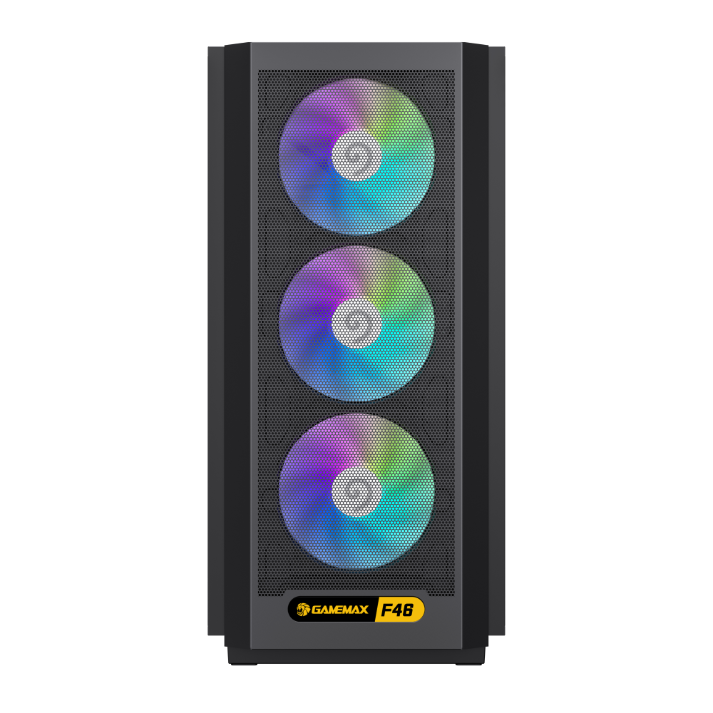 GAMEMAX F46 BK ATX Gaming Case - Image 7
