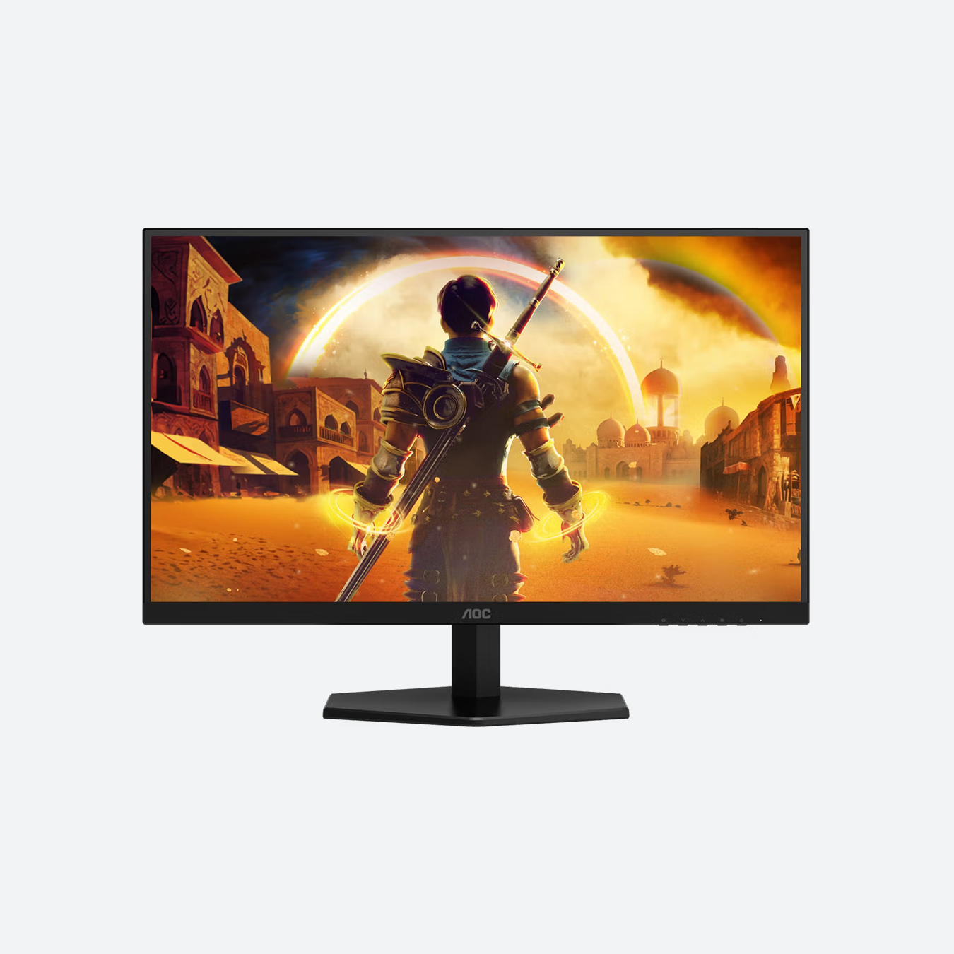 AOC Q27G42ZE 27" QHD 240Hz IPS Flat Gaming Monitor with NVIDIA G-SYNC – Black