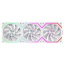 GAMEMAX FN12A-N2 WL-RW 120mm PWM ARGB Reversible Blade Case Fan – White
