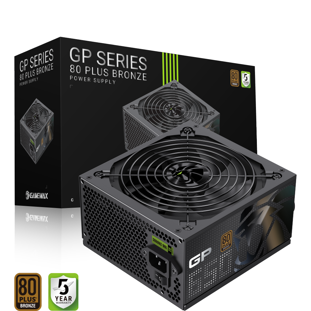 GAMEMAX GP 650B 650W 80 PLUS Bronze Power Supply - Image 8
