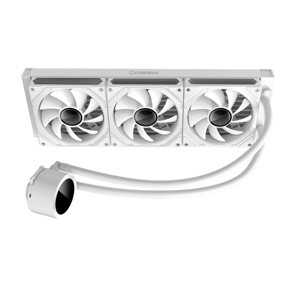 GAMEMAX ICEBURG 360 Digital WH CPU Liquid Cooler - Image 4
