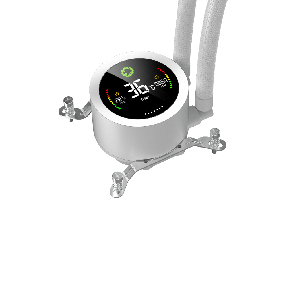 GAMEMAX ICEBURG 360 Digital WH CPU Liquid Cooler - Image 7