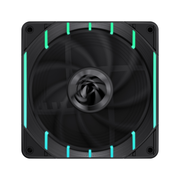 GAMEMAX Tornado T12 ARGB 120mm PWM Case Fan, 2200 RPM – Black