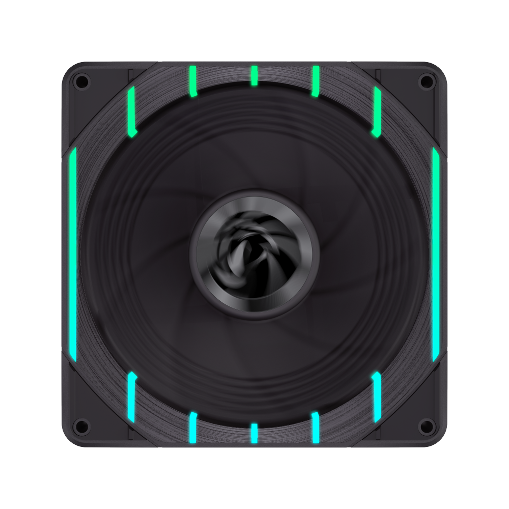 GAMEMAX Tornado T14 ARGB-R 140mm 2200RPM Case Fan – Black