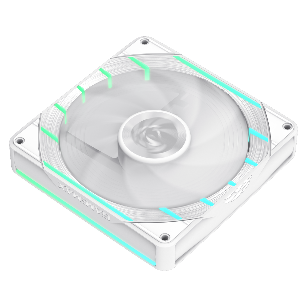GAMEMAX Tornado T14 ARGB-RW 140mm 2200RPM Case Fan – White - Image 4