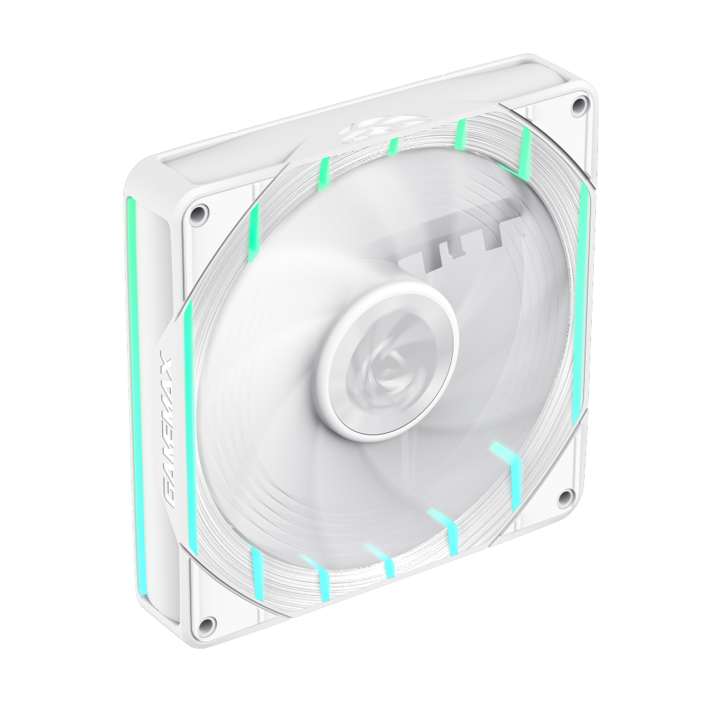 GAMEMAX Tornado T14 ARGB-W 140mm 2200RPM Case Fan – White - Image 6