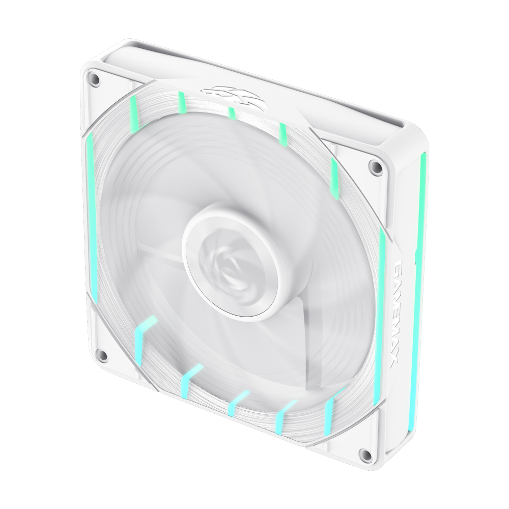 GAMEMAX Tornado T14 ARGB-W 140mm 2200RPM Case Fan – White - Image 7