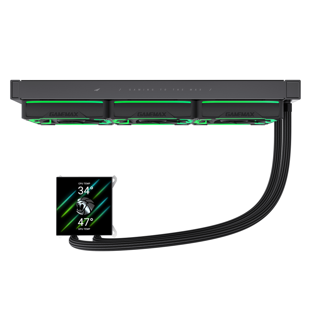GAMEMAX HAILSTORM 360 BK CPU Liquid Cooler - Image 6