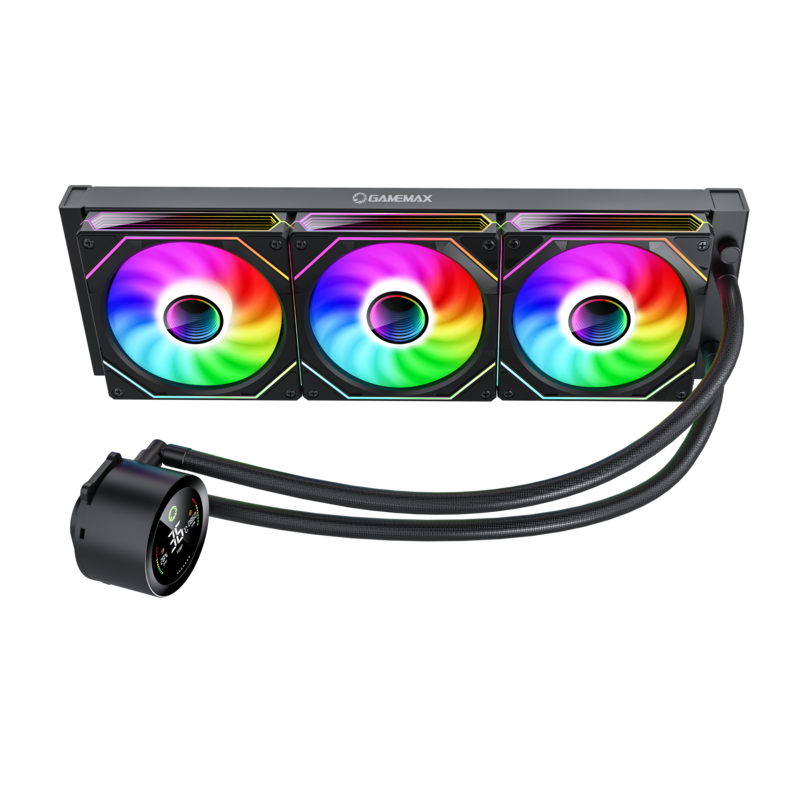 GAMEMAX ICEBURG 360 Digital BK CPU Liquid Cooler - Image 3