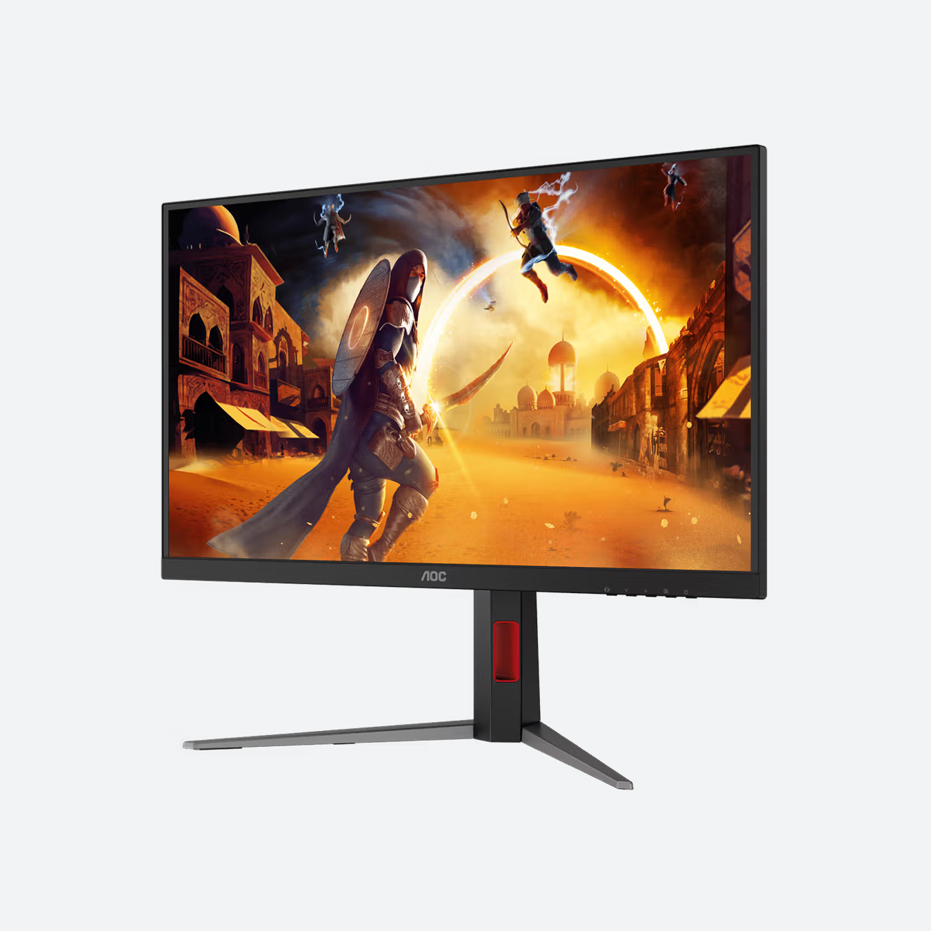 AOC U27G4 27" UHD 320Hz IPS Flat Gaming Monitor with G-SYNC – Black - Image 4