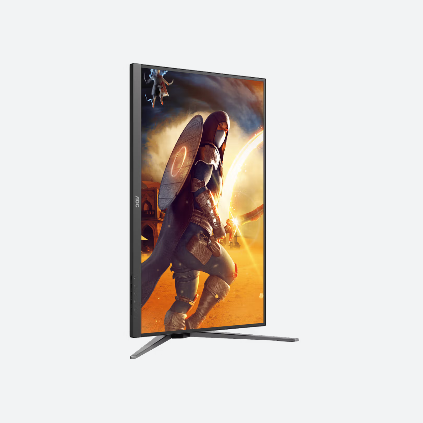 AOC U27G4 27" UHD 320Hz IPS Flat Gaming Monitor with G-SYNC – Black - Image 5